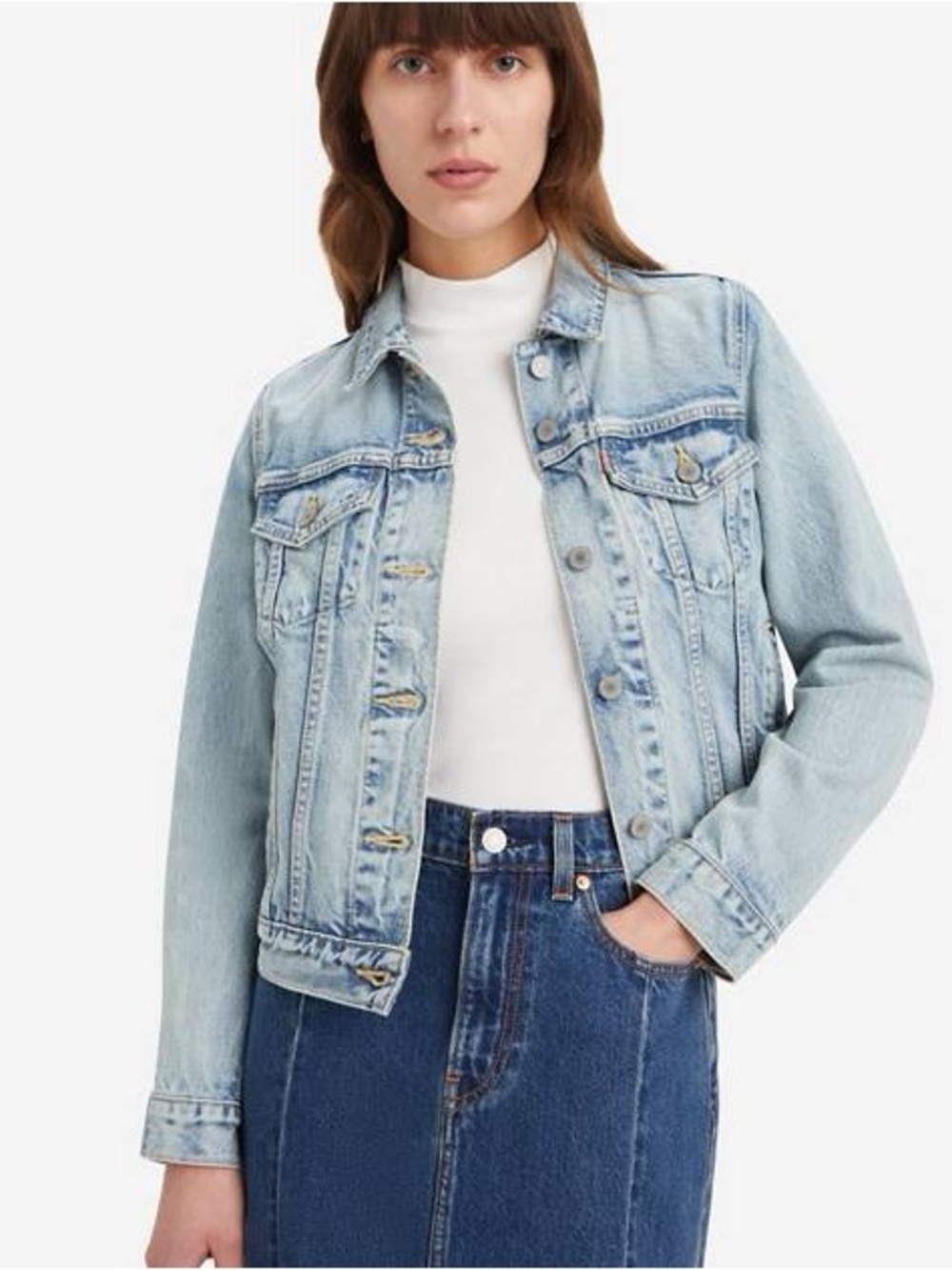Levi Strauss Original Trucker Jacket Light Wash